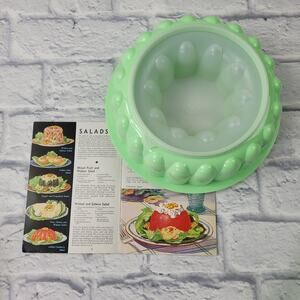 Vintage Tupperware Jel-Ring Salad Ice Mold 1202-1 NO LID OR BOOKLET